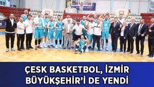 ÇESK Basketbol İzmir Büyükşehir’i yendi
