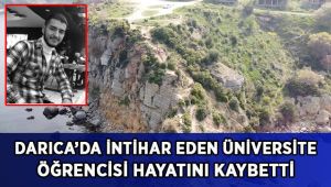 Darıca’da intihar eden üniversite öğrencisi hayatını kaybetti