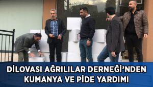 Dilovası Ağrılılar’dan Ramazan yardımı!