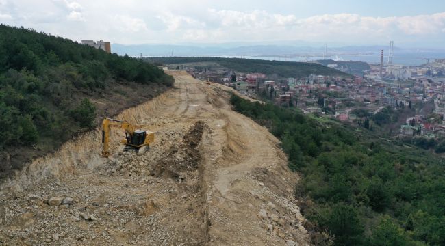Dilovası Hastane Yolu’nda sondaj çalışması bitti
