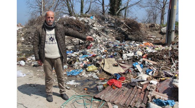 Doğa harikası bölge, açık hava çöplüğüne döndü