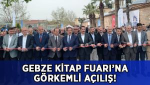 Gebze Kitap Fuarı'na görkemli açılış!
