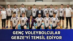 Genç Voleybolcular Gebze’yi Temsil Ediyor
