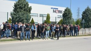 Hyundai Mobis işçileri ayaklandı