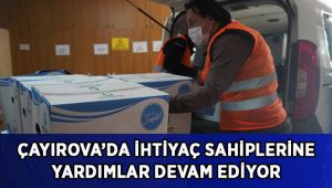 İhtiyaç sahiplerine yardımlar devam ediyor