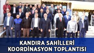 Kandıra sahilleri koordinasyon toplantısı