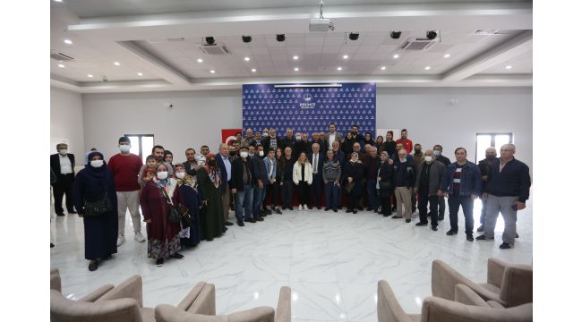 Kentsel dönüşüm projesinde 47 hak sahibi kura heyecanı yaşadı