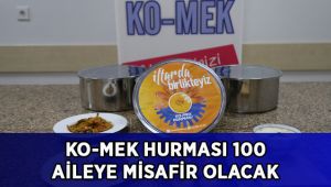 KO-MEK Hurması 100 aileye misafir olacak
