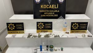 Kocaeli'de üç farklı uyuşturucu operasyonu