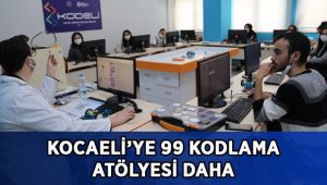 Kocaeli’ye 99 kodlama atölyesi daha