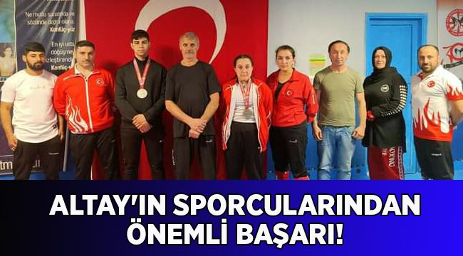 Altay'ın sporcularından önemli başarı!