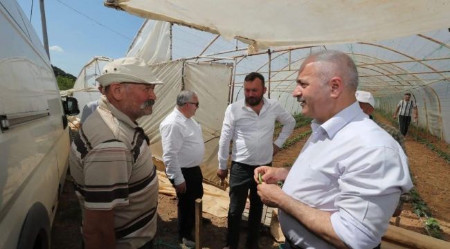 Büyükgöz’den köylere; Çiftçiler Günü ziyaretleri