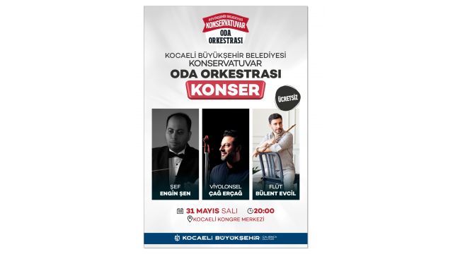 Büyükşehir Oda Orkestrası’nda ilk konser heyecanı