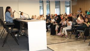 Çocuklar, Yazar Ayşegül Dede ile eğlenceli vakit geçirdi