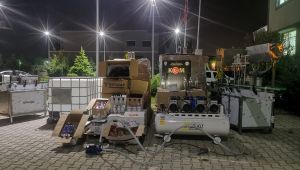 Depoyu sahte alkol imalathanesine çevirmişler