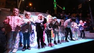 Derinceli çocuklar doyasıya eğlendi