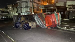 Freni boşalan kamyonun çarptığı kadın hayatını kaybetti