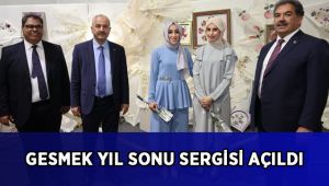 GESMEK Yıl Sonu Sergisi Açıldı