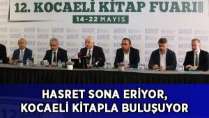 Hasret sona eriyor, Kocaeli kitapla buluşuyor