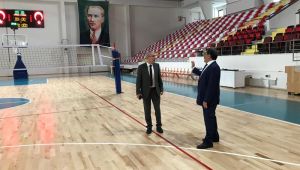 Kaymakam Güler spor yatırımlarını inceledi