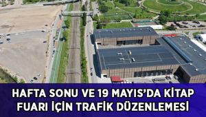 Kitap Fuarı için trafik düzenlemesi