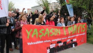 Kocaeli'de binlerce işçi 1 Mayıs'ta buluştu