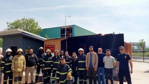 Kocaeli İtfaiyesinden İtfaiyecilik Öğretmenlerine eğitim