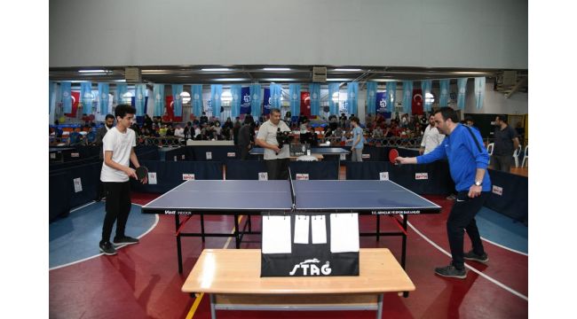Masa Tenisi Turnuvası kazananları belli oldu