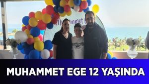 Muhammet Ege 12 yaşında