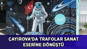Trafolar sanat eserine dönüştü