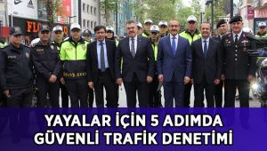 Yayalar için 5 adımda güvenli trafik denetimi