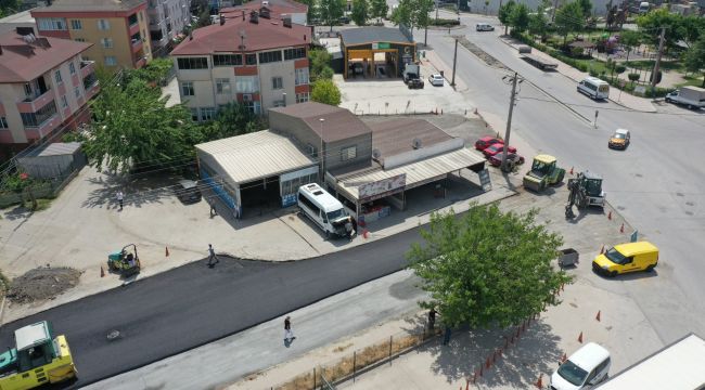 Arslan Kulaksız Caddesi yeni yüzüne kavuştu