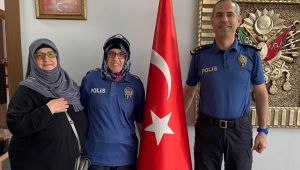Engelli gencin 'polis olma' hayalini gerçekleşti