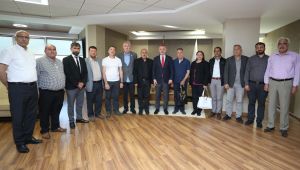 Cemevlerinden Başkan Büyükakın’a teşekkür ziyareti