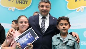Dilovası’nda 1000 çocuğa ücretsiz tablet