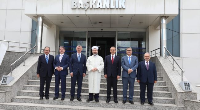 Diyanet İşleri Başkanı Erbaş Kocaeli'de