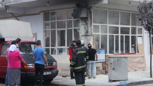 Elektrik kontağından çıkan yangın korkuttu!