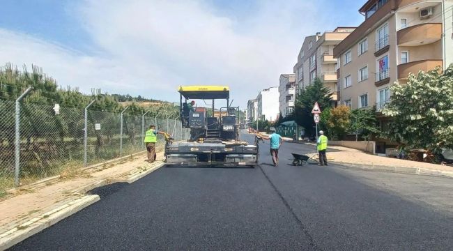 Gebze’de asfalt serim çalışmaları