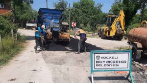 Kandıra’nın yolları yaza hazırlanıyor