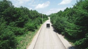Kent merkezi gibi köy yolları