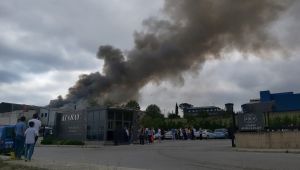 Kocaeli'de Kimya fabrikasında büyük yangın