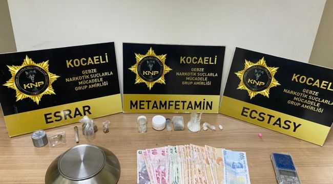 Kocaeli'de uyuşturucu operasyonu: 10 gözaltı
