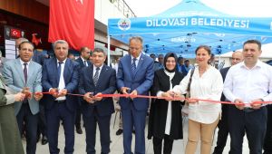 Şayir, Halk Eğitim Merkezi’nin yılsonu sergisini açtı