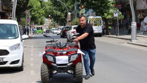 Binlerce lira verip aldığı ATV'ye daha hiç binemedi