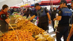 Çayırova Zabıtası’ndan Pazar denetimi