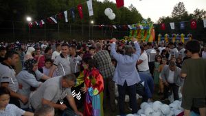 Çubuklu’da bayram coşkusu yaşandı