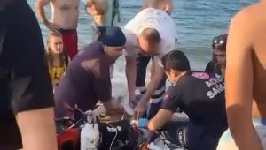 Denizde kalp krizi geçirerek yaşamını yitirdi
