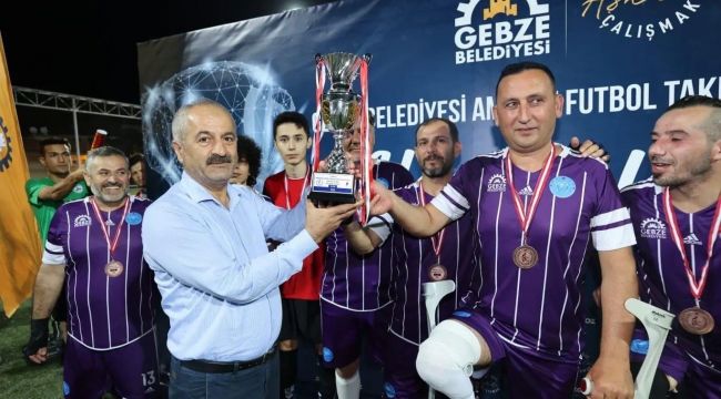 Gebze Ampute takımında 1. Lig coşkusu