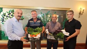 Gebzeli çiftçilerden Büyükgöz’e Sürpriz