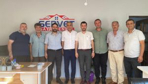 GÜDEF’ten Yalçın’a tebrik ziyareti!